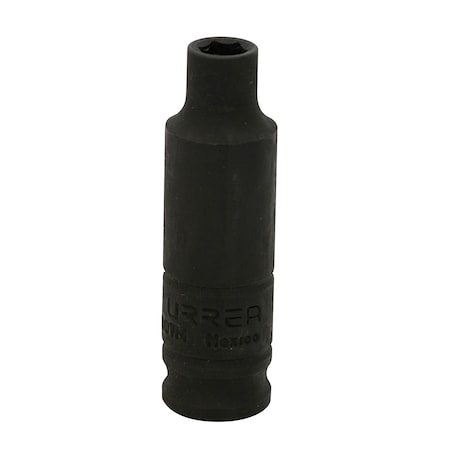 Urrea 3/8" drive, 6-point deep impact socket 7MM 7007M